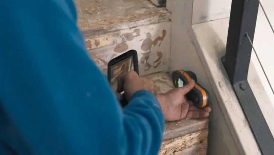 Documented water damage restoration work by Garland Restore in Plano, TX